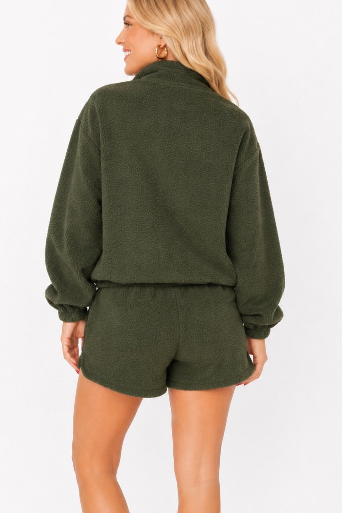 BC Green Fleece Set