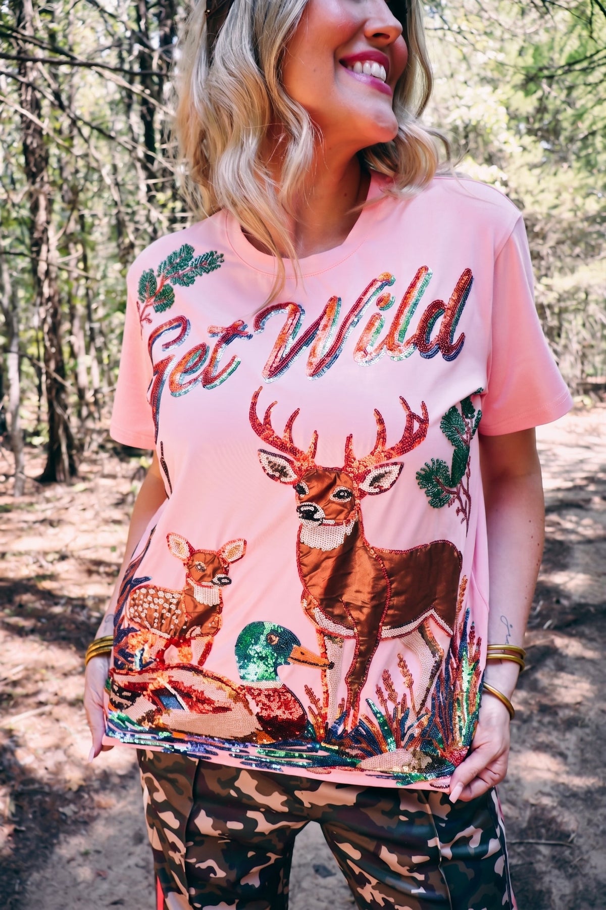 Get Wild Sparkle T-Shirt